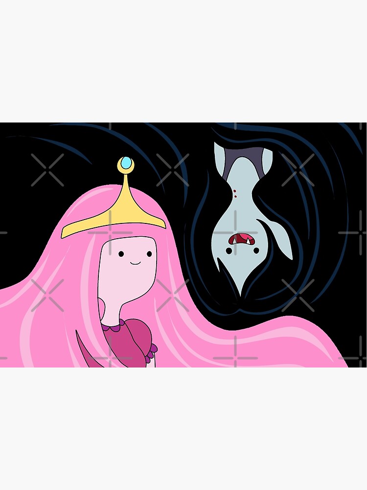 Princess Bubblegum and Marceline by ValentinaHramov