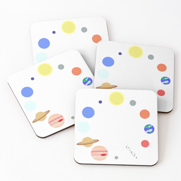 Item preview, The planets designed and sold by The Curious Cat.