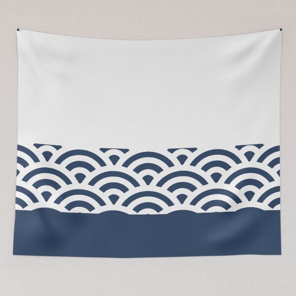 Item preview, Rainbow Trim Deep Blue designed and sold by poisondesign.