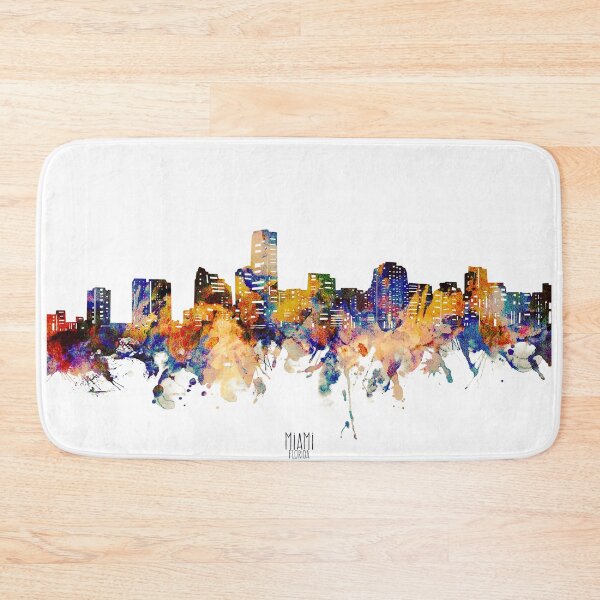 Item preview, miami skyline designed and sold by BekimART2.