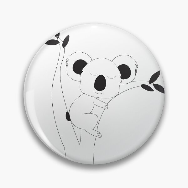 Item preview, koala bear in tree designed and sold by studioMoSa.