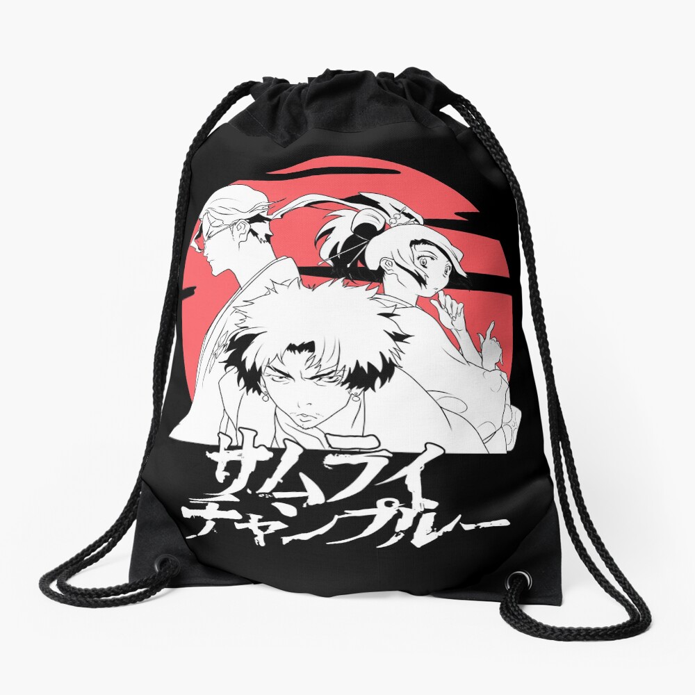SAMURAI CHAMPLOO Drawstring Bag
