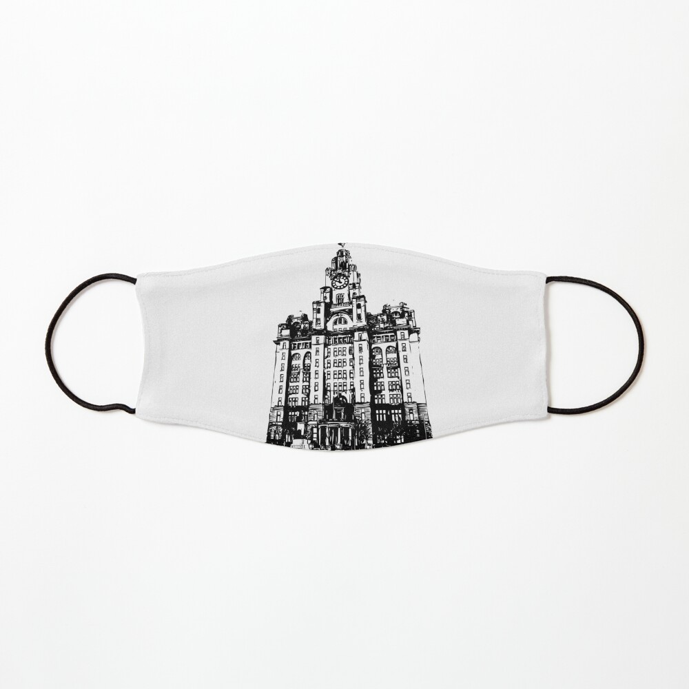 Liverpool Liver Building Vector Mask