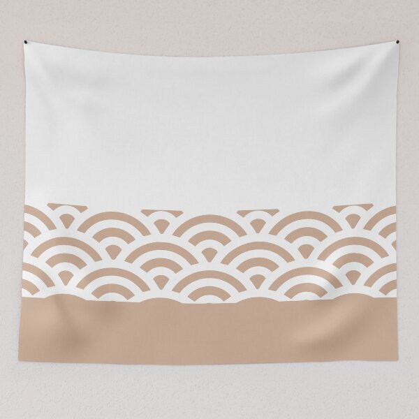 Item preview, Rainbow Trim Light Brown Cinnamon designed and sold by poisondesign.