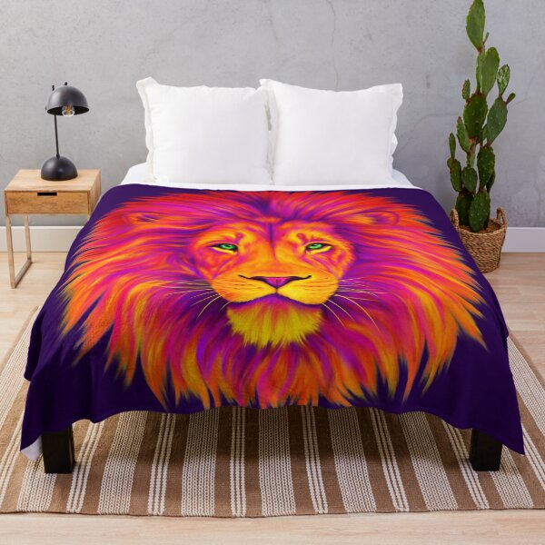 Item preview, Colorful Lion designed and sold by NeonFuzz.