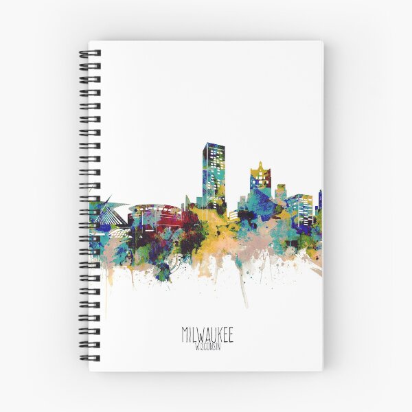 Item preview, milwaukee skyline designed and sold by BekimART2.