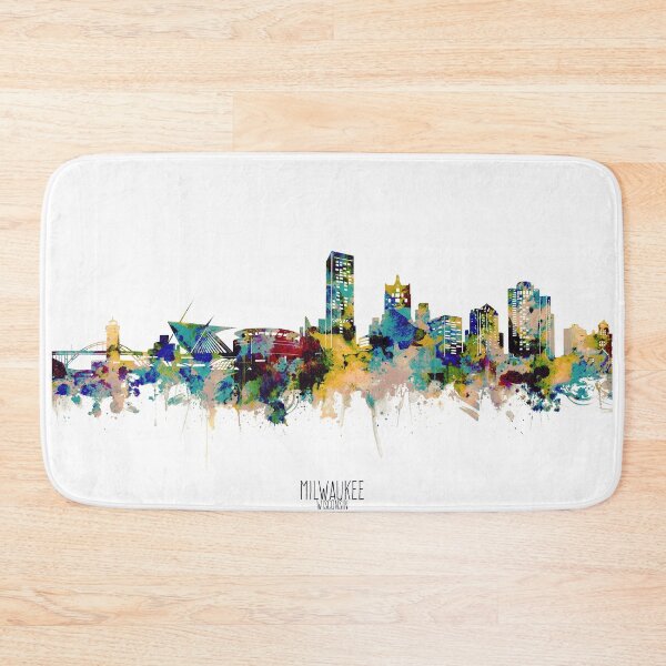 Item preview, milwaukee skyline designed and sold by BekimART2.
