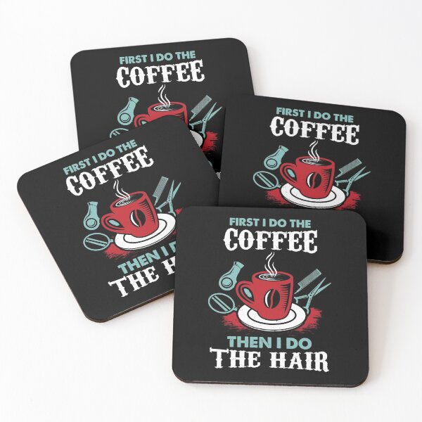 Item preview, Barber - First I Do The Coffee Then I Do The Hair designed and sold by Sandra78.