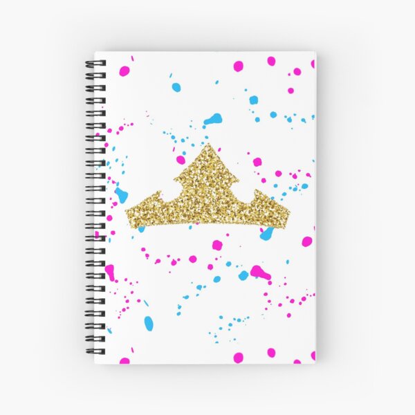 Make it Pink make it Blue Sleeping Beauty Spiral Notebook