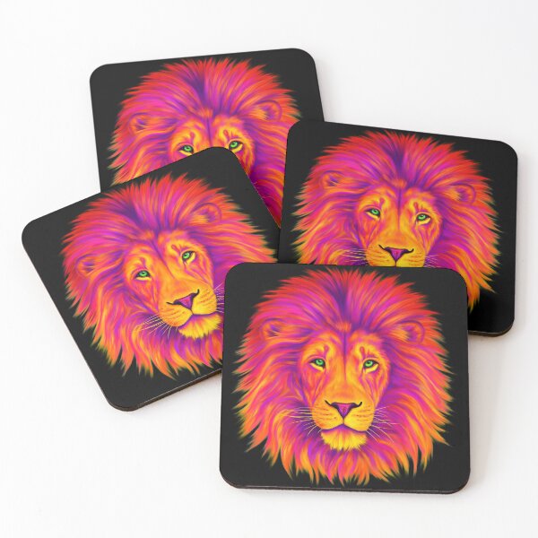 Item preview, Colorful Lion designed and sold by NeonFuzz.