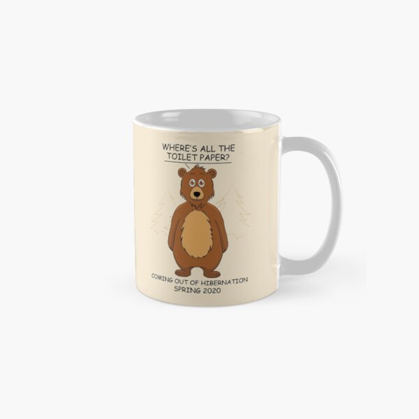 Funny Bear Cartoon Classic Mug