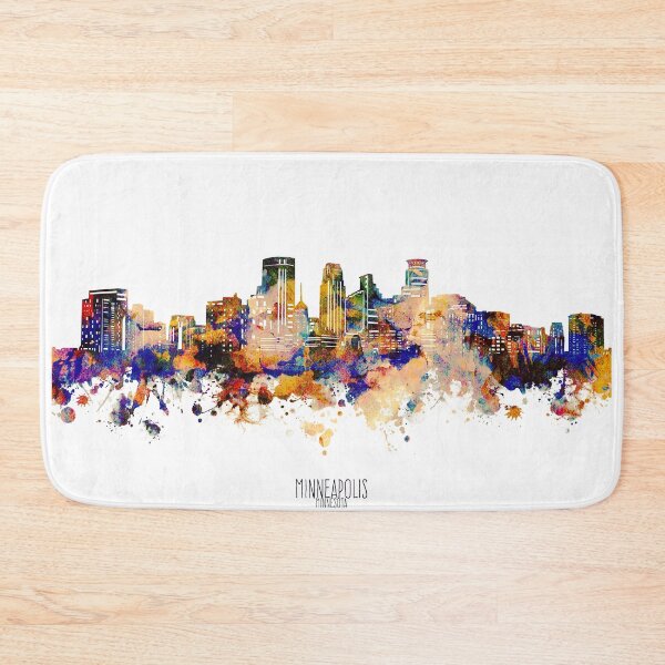 Item preview, minneapolis skyline designed and sold by BekimART2.