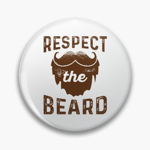 Item preview, Respect The Beard designed and sold by LuckyFoxDesigns.