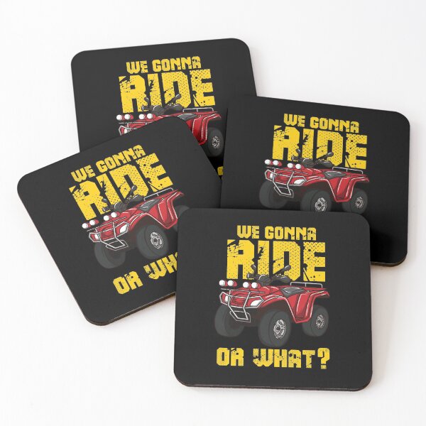 Item preview, Four Wheeler ATV Gift - We Gonna Ride Or What? designed and sold by Sandra78.