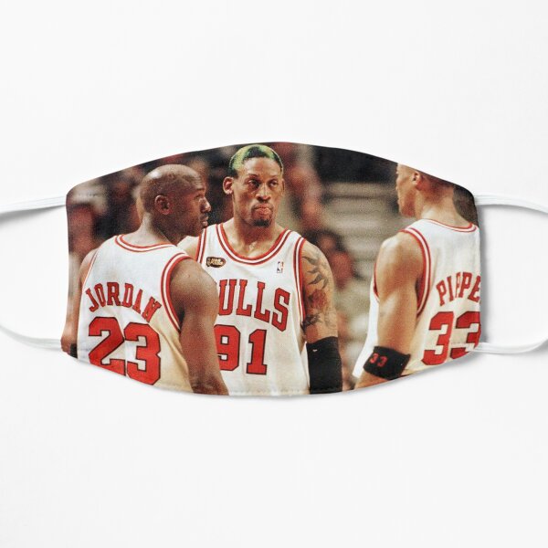 Jordania, Pippen y Rodman Mascarilla plana