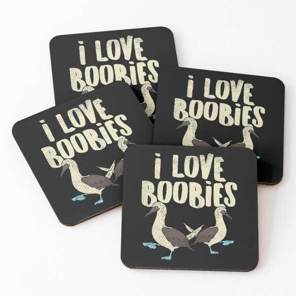 Item preview, Bird Watching - I Love Boobies - Funny Pun Quote designed and sold by Sandra78.