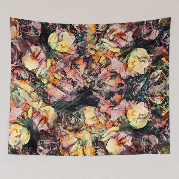 Item preview, Flowers abstraction art #flowers #pattern designed and sold by JBJart.