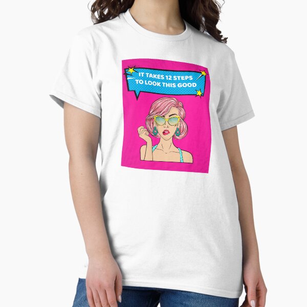 Artikel-Vorschau von Es braucht 12 Schritte, um so gut auszusehen Alkoholiker-Genesung, designt und verkauft von tees4gees.