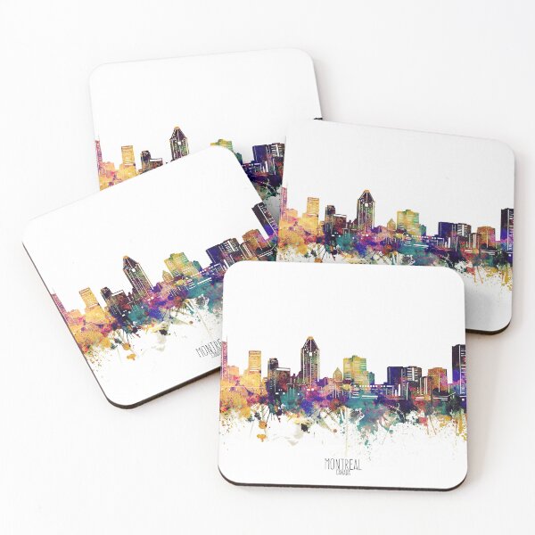 Item preview, montreal skyline designed and sold by BekimART2.
