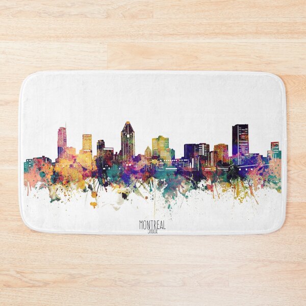 Item preview, montreal skyline designed and sold by BekimART2.