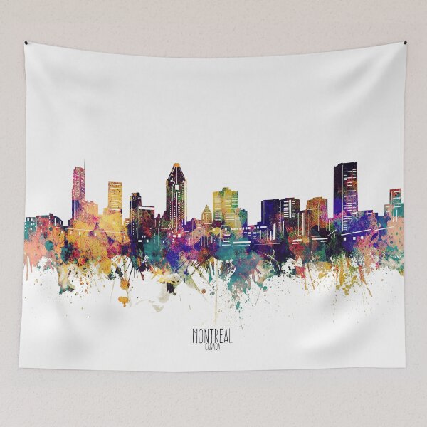 Item preview, montreal skyline designed and sold by BekimART2.