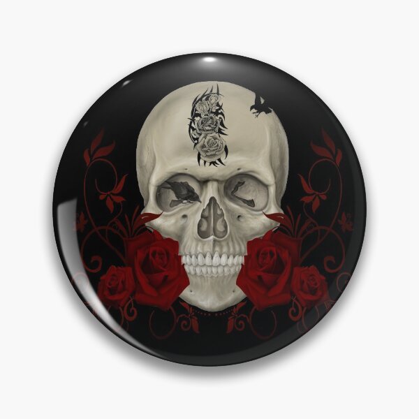 Item preview, Gothic Skull With Tribal Tattoo designed and sold by LuciaS.