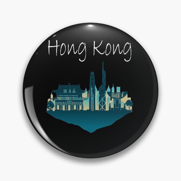 Hong Kong Flag Pins and Buttons  Redbubble