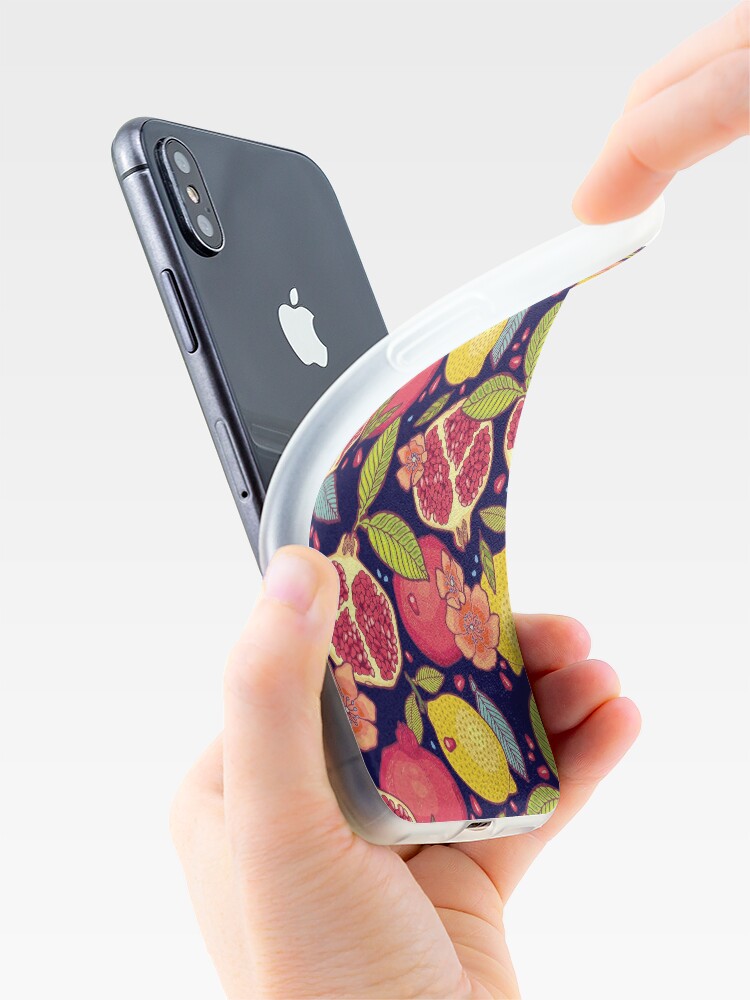 Alternate view of Mysterious tropical garden. iPhone Case