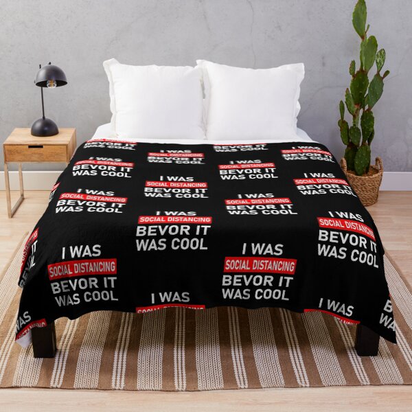 Item preview, I Was Social Distancing Before It Was Cool - Virus Quarantine Saying designed and sold by urban-design.