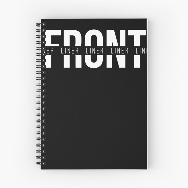 Item preview, Frontliner typographic design designed and sold by Teecha.