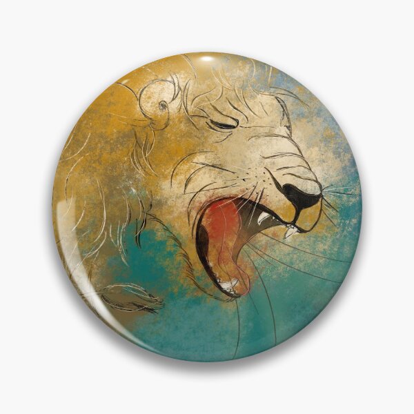 Item preview, lion roaring designed and sold by studioMoSa.