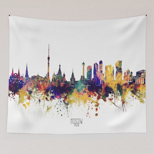 Item preview, moscow skyline designed and sold by BekimART2.