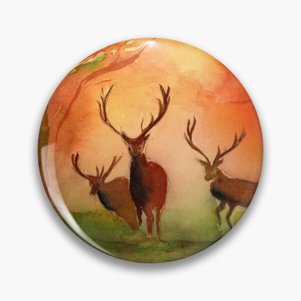 Item preview, Autumn Woodland Watercolour Painting designed and sold by Alison Langridge.