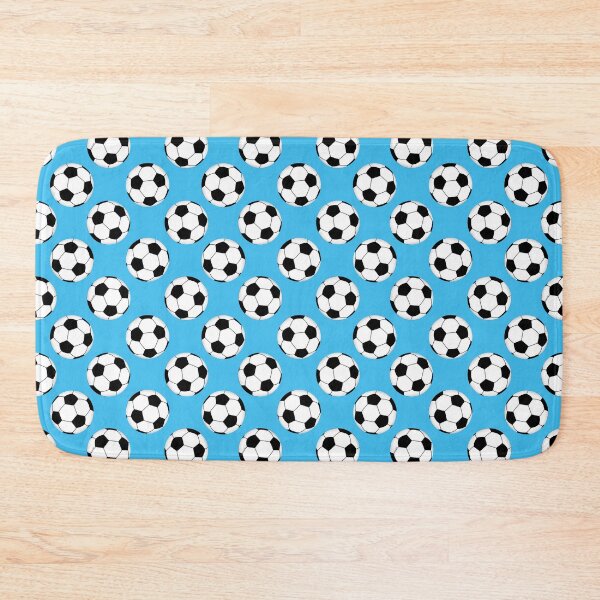Item preview, Soccer Ball Pattern Blue designed and sold by ArtVixen.