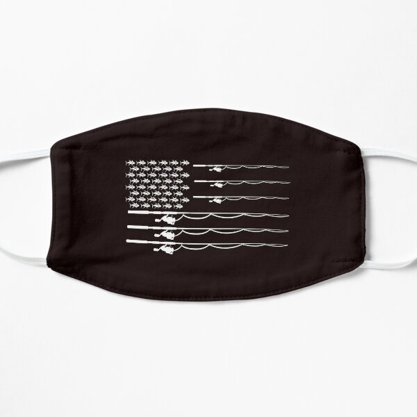 american flag fishing rod hat