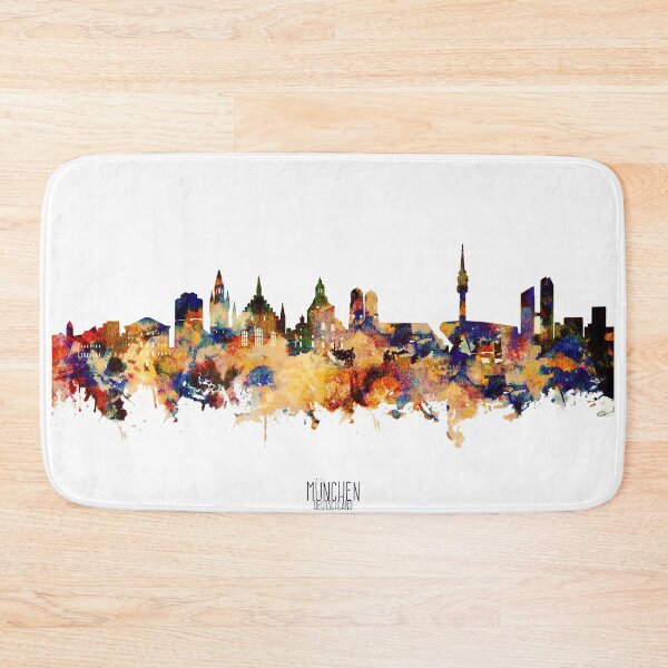 Item preview, munich skyline designed and sold by BekimART2.