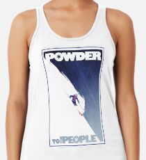 Camiseta con espalda nadadora Polvo para la gente