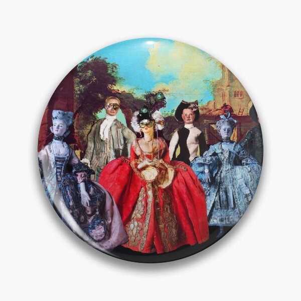 Item preview, ANTIQUE VENETIAN CARNIVAL PUPPETS AND MASQUERADE MASKS  designed and sold by BulganLumini.