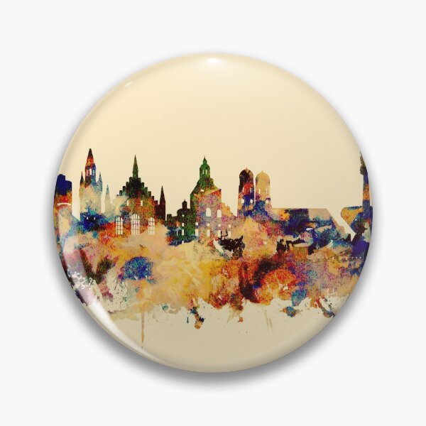 Item preview, munich skyline designed and sold by BekimART2.