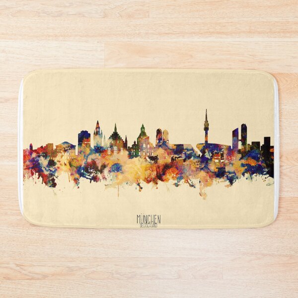 Item preview, munich skyline designed and sold by BekimART2.