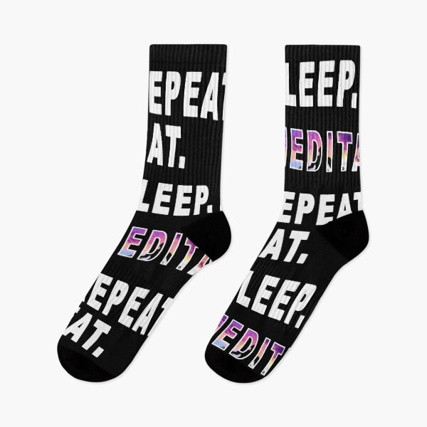 Item preview, Eat. Sleep. Meditate. Repeat. designed and sold by iamhewho.