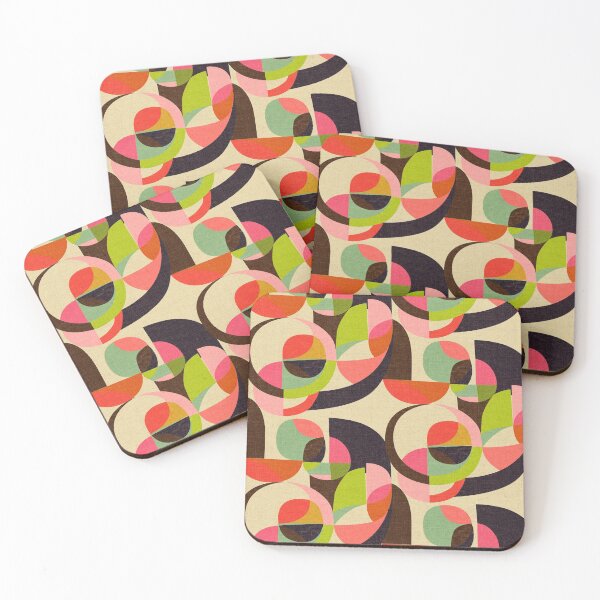 Item preview, Modern Circles Abstract Geo Brights designed and sold by Cecilia Mok.