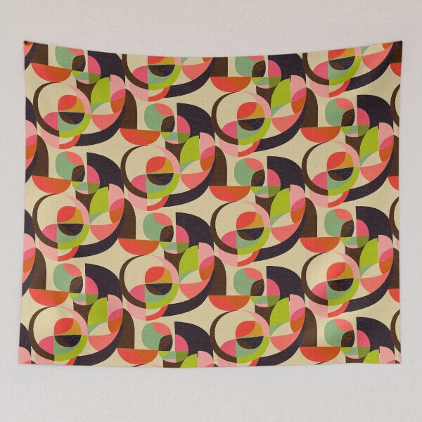 Item preview, Modern Circles Abstract Geo Brights designed and sold by Cecilia Mok.