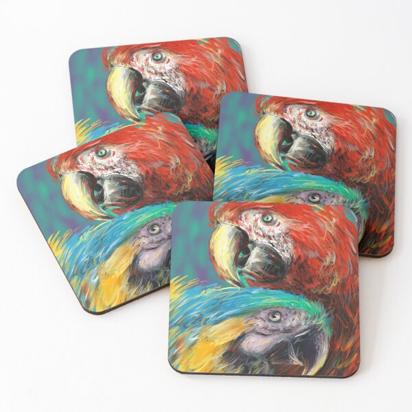 Item preview, Scarlet Macaws designed and sold by ArianaStudio.