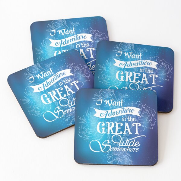 Item preview, I Want Adventure in the Great designed and sold by blossombook.