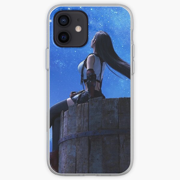 FFVII Tifa Background iPhone Soft Case