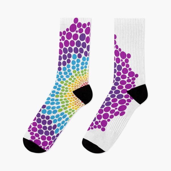 Item preview, 7 Chakra Color Dots Mandala designed and sold by serenaking.