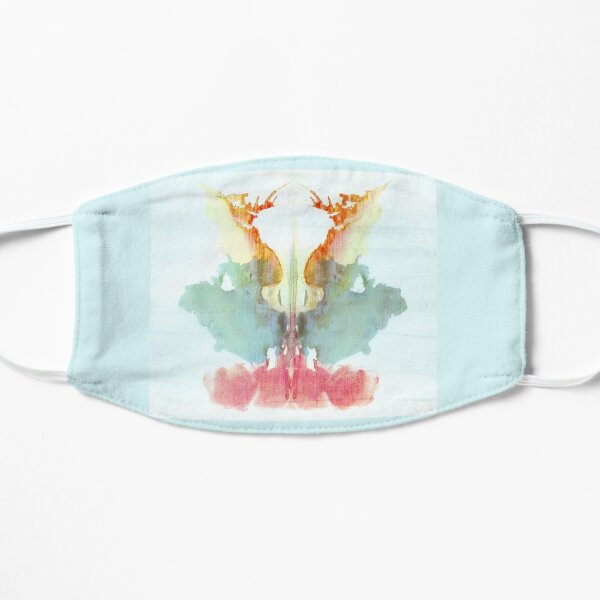 INK BLOT. Psychology. Inkblot test, Ninth blot, Rorschach, inkblot test. Mask