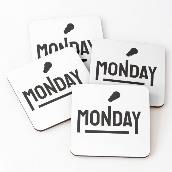 Item preview, Monday - playful minimalistic day of the week designed and sold by nevercook.