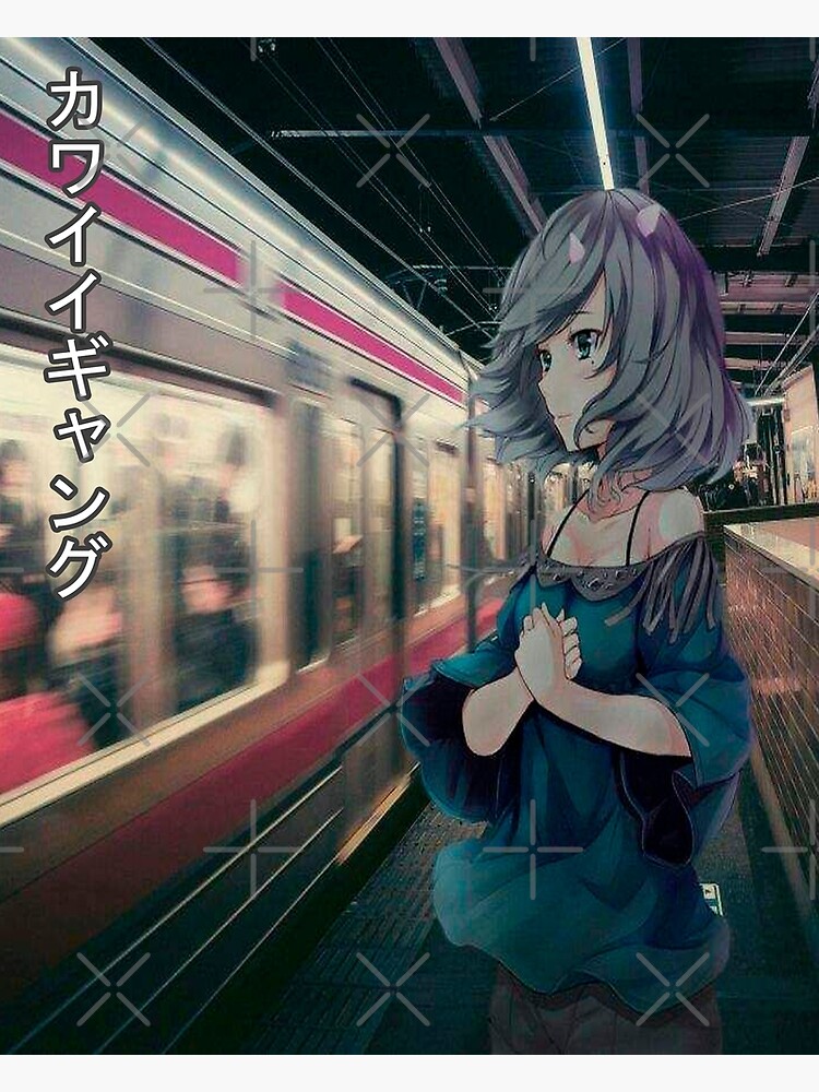 anime subway station